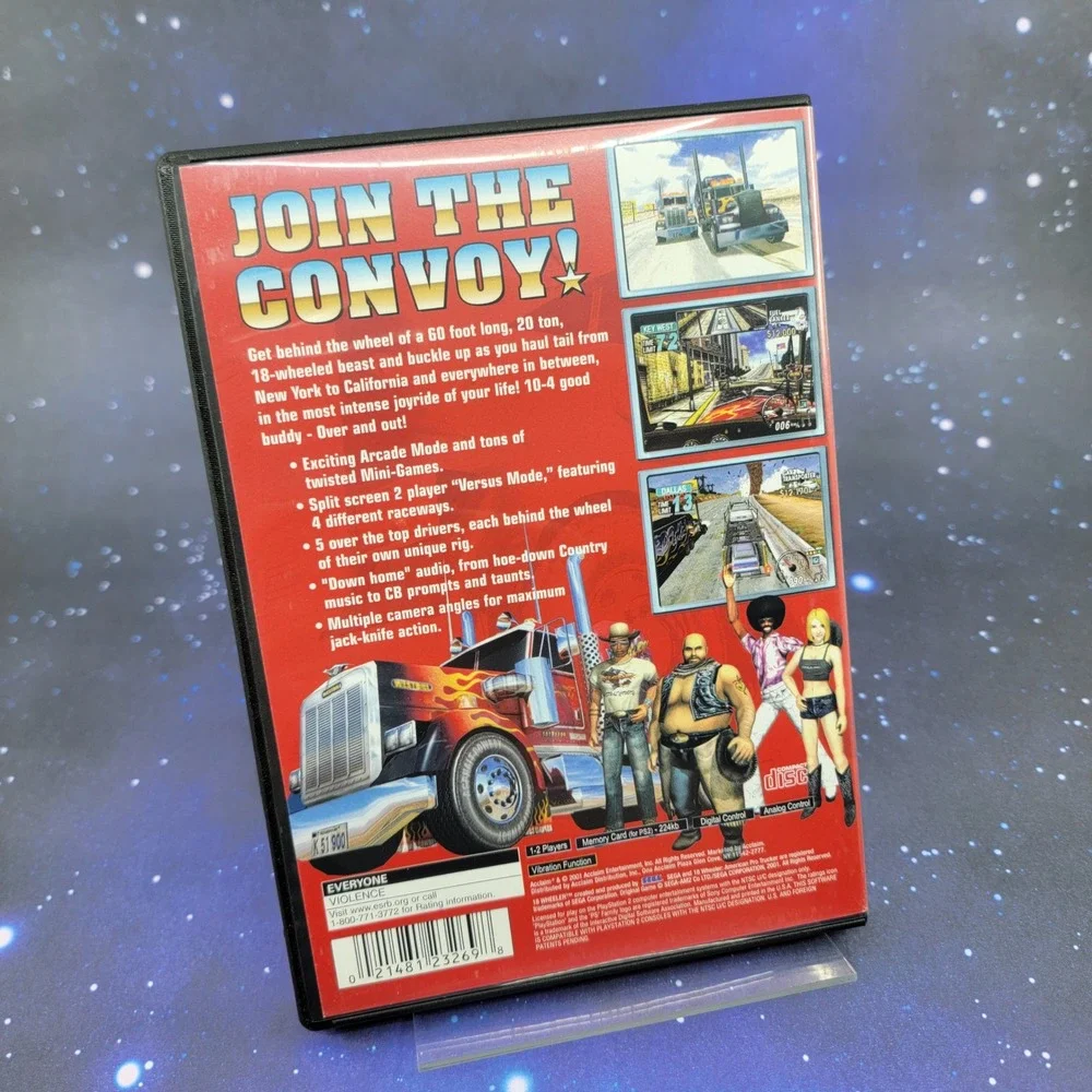 18 Wheeler American Pro Trucker PS2 PlayStation 2 Sega Acclaim Complete CIB